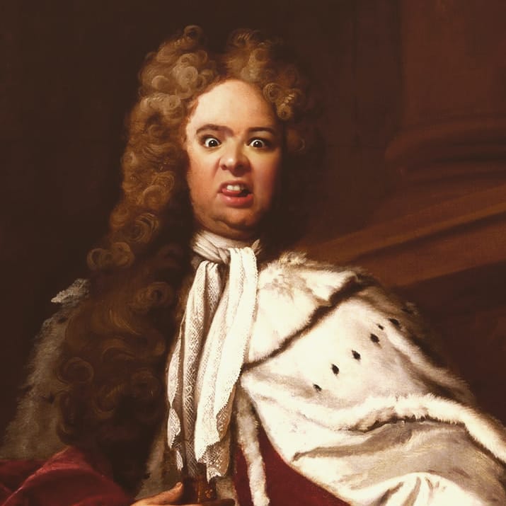 Duke Marjorie — portrait, in the manner of the old masters, mid-opinion.